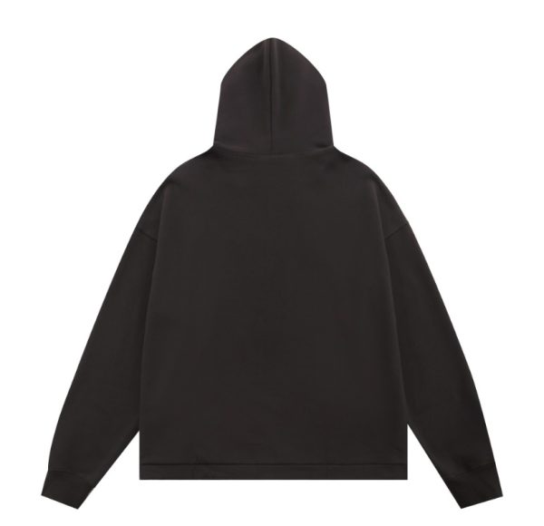 Fear of God Essentials Relaxed Hoodie ‘Jet Black’ - Image 2