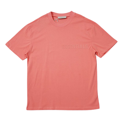 Fear of God Essentials Short-Sleeve Tee ‘Coral’