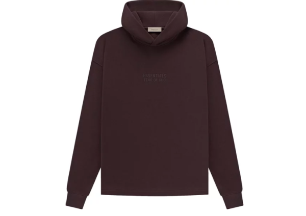 Fear of God Essentials Relaxed Hoodie ‘Plum’