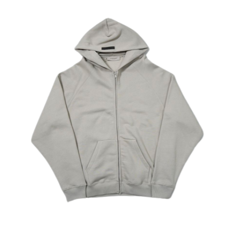 Fear of God Essentials Zipup Hoodie ‘Dark Oatmeal’