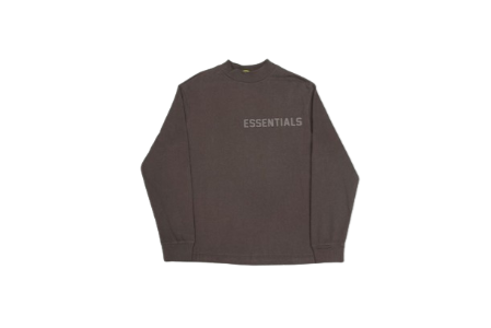 Fear of God Essentials Long-Sleeve Tee ‘Off Black’