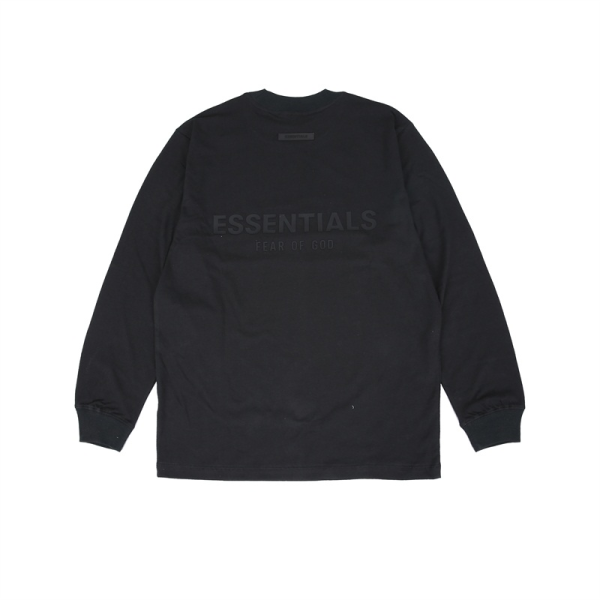 Fear of God Essentials Crewneck Sweatshirt ‘Black’ - Image 2