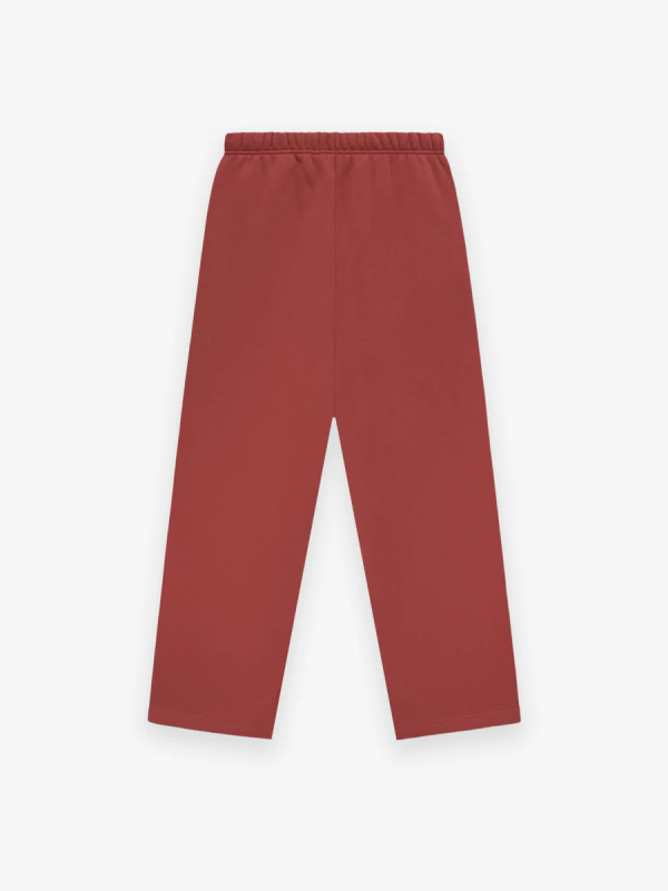 Fleece Relaxed Sweatpants [Crimson] - Image 2