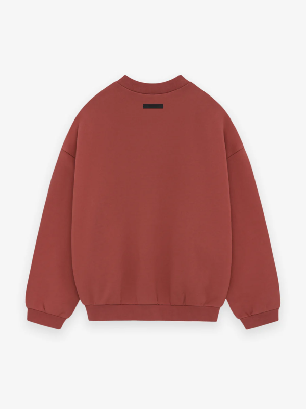 Heavy Fleece Crewneck [Crimson] - Image 2