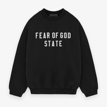 Heavy Fleece Crewneck [Black]