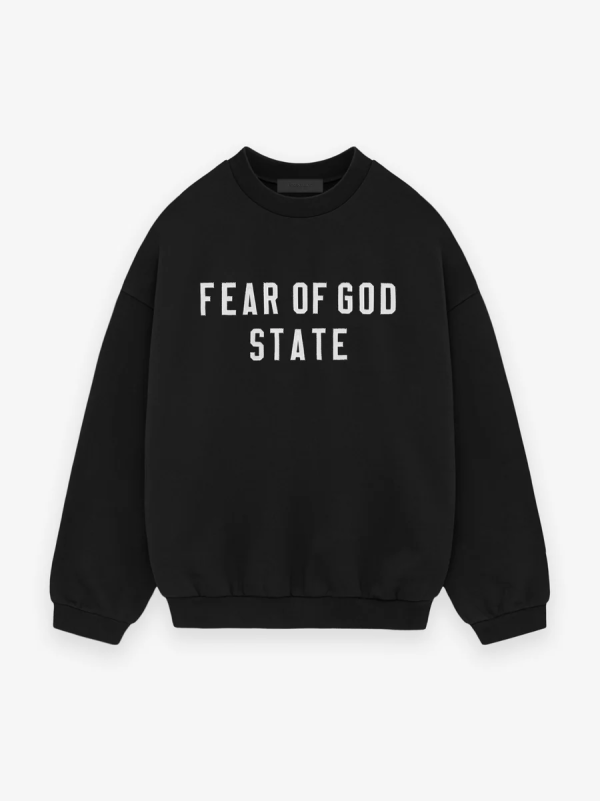 Heavy Fleece Crewneck [Black]