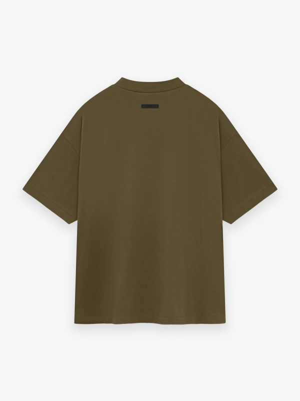 Jersey Crewneck Tee [Olive] - Image 2