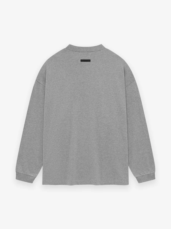 Jersey Long Sleeve Tee [Dark Heather] - Image 2