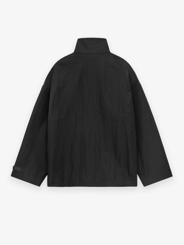 Textured Nylon Halfzip Pullover - Image 2