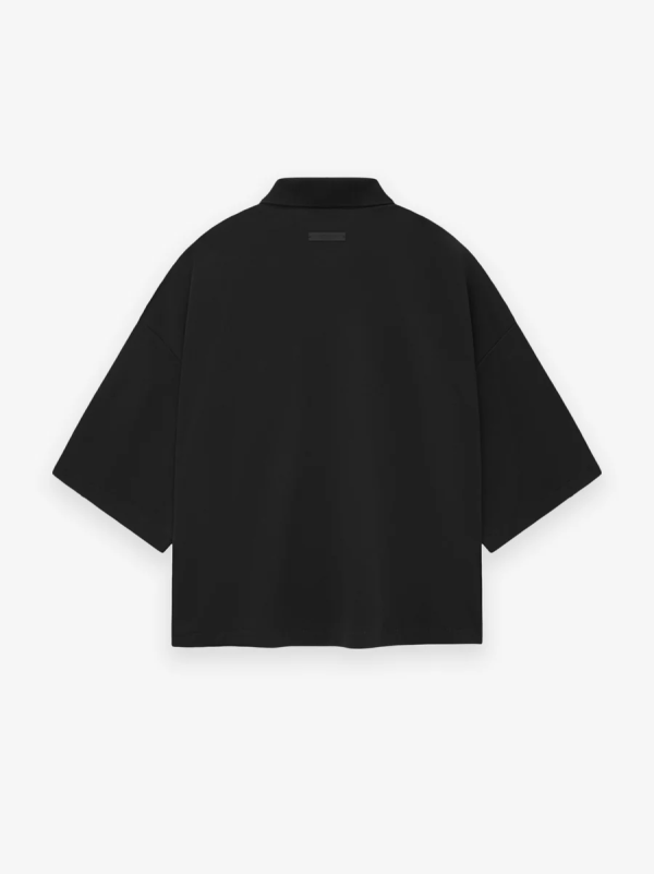 Women's Pique Cropped Polo - Image 2