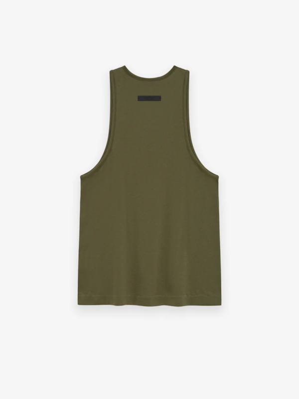 Womens Tri-Blend Tank Top [Olive] - Image 2