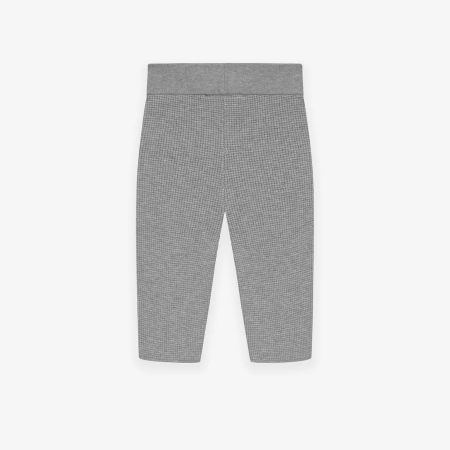 Womens Waffle Biker Shorts [Dark Heather]