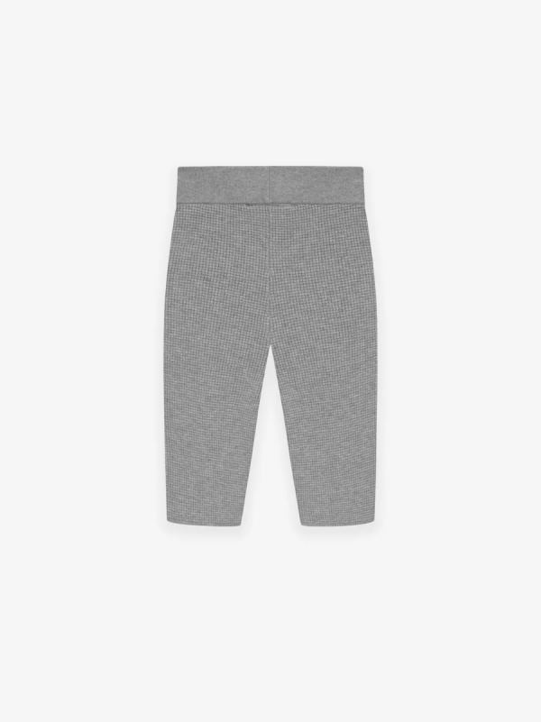 Womens Waffle Biker Shorts [Dark Heather]