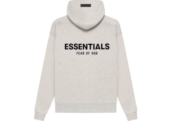 Fear of God Essential Hoodie ‘Light Oatmeal’ - Image 2