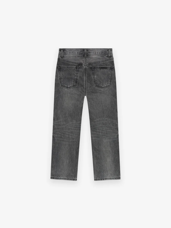 Kid's Denim 5-Pocket Jean [Vintage Black] - Image 2
