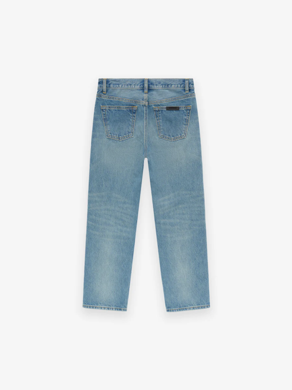 Kid's Denim 5-Pocket Jeans [Vintage Blue] - Image 2