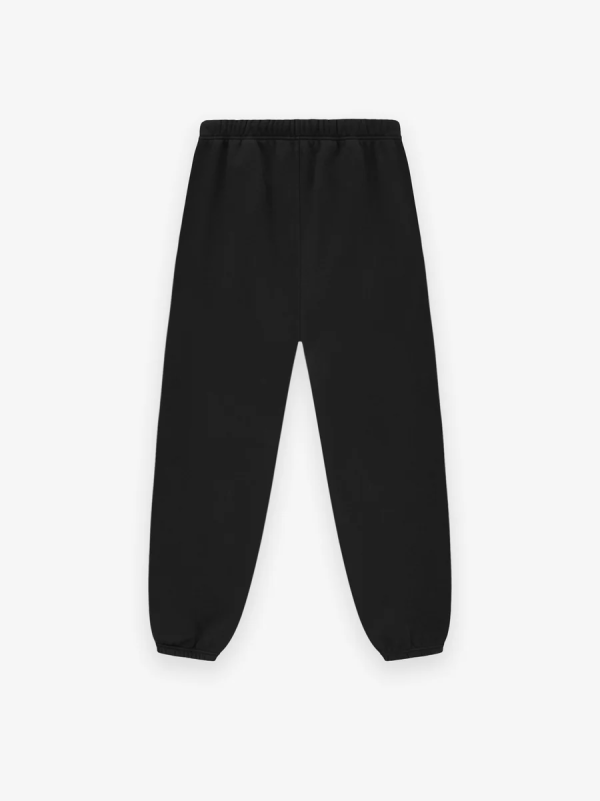 Fleece Essential Sweatpants [Off Black] - Image 2