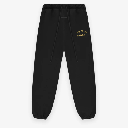 Fleece Essential Sweatpants [Black]