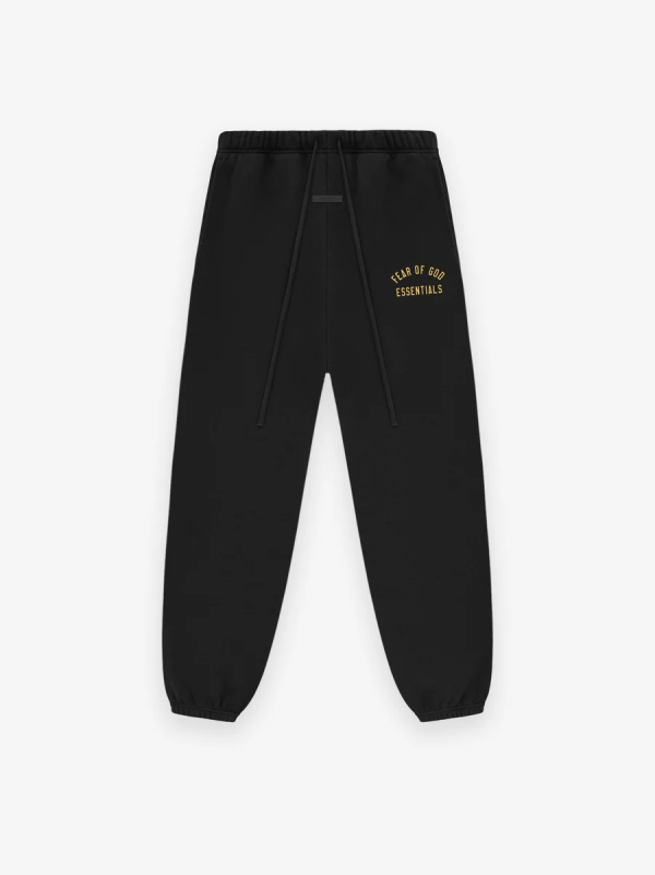 Fleece Essential Sweatpants [Black]