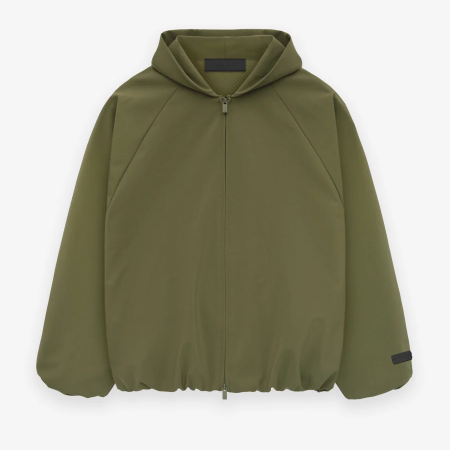 Bonded Nylon Hooded Bomber [Military]