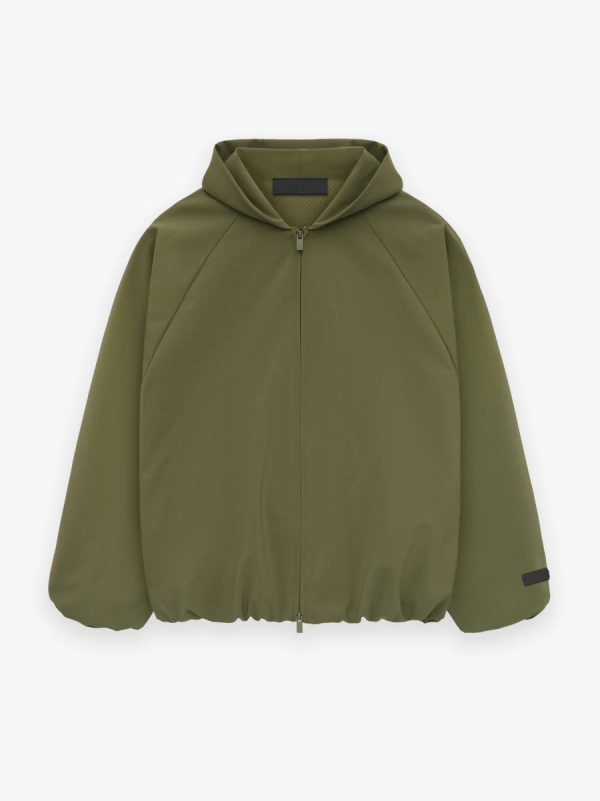 Bonded Nylon Hooded Bomber [Military]