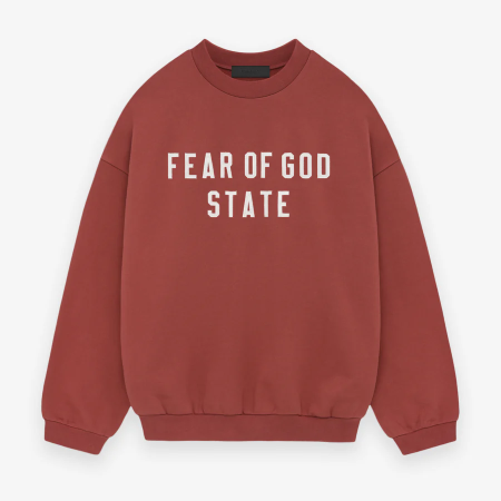 Heavy Fleece Crewneck [Crimson]