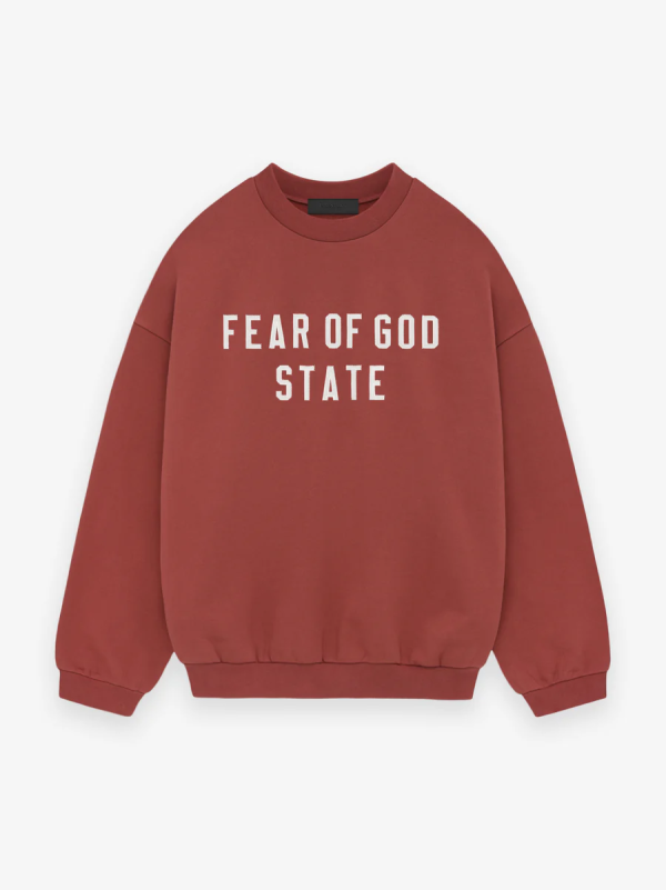 Heavy Fleece Crewneck [Crimson]