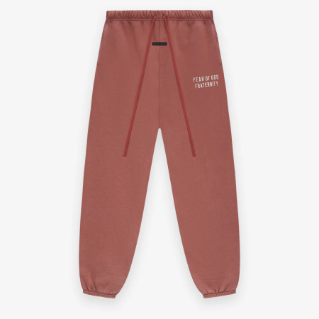 Heavy Fleece Sweatpants [Crimson]