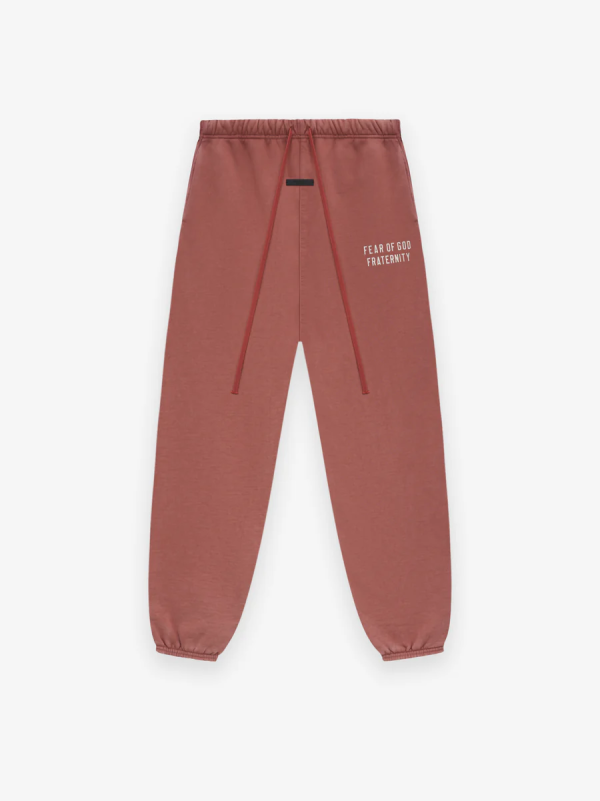 Heavy Fleece Sweatpants [Crimson]