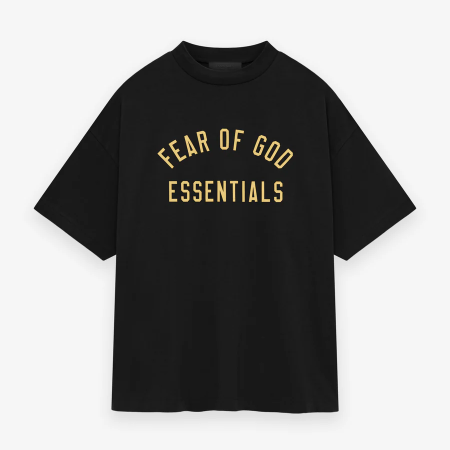 Jersey Crewneck Tee [Black]