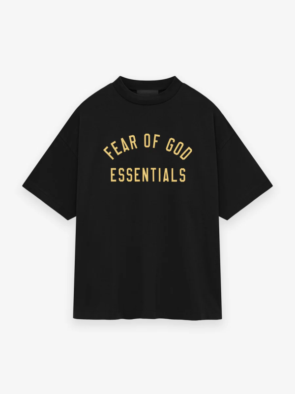 Jersey Crewneck Tee [Black]