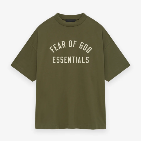 Jersey Crewneck Tee [Military]