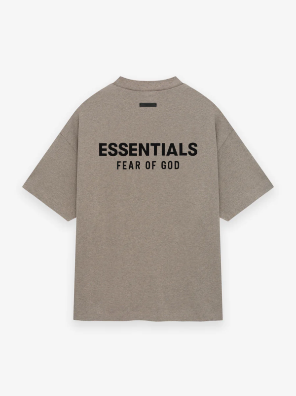 Jersey Crewneck T-Shirt [Heather Gray] - Image 2