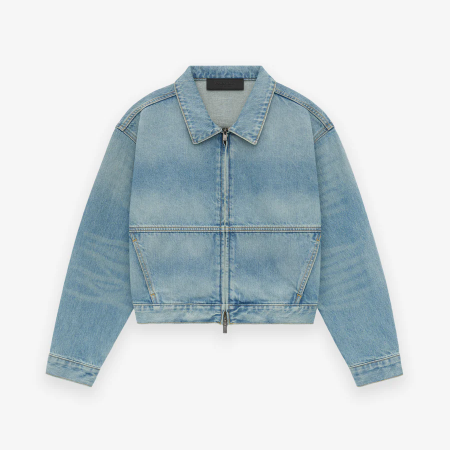 Kids Denim Trucker Jacket [Vintage Blue]