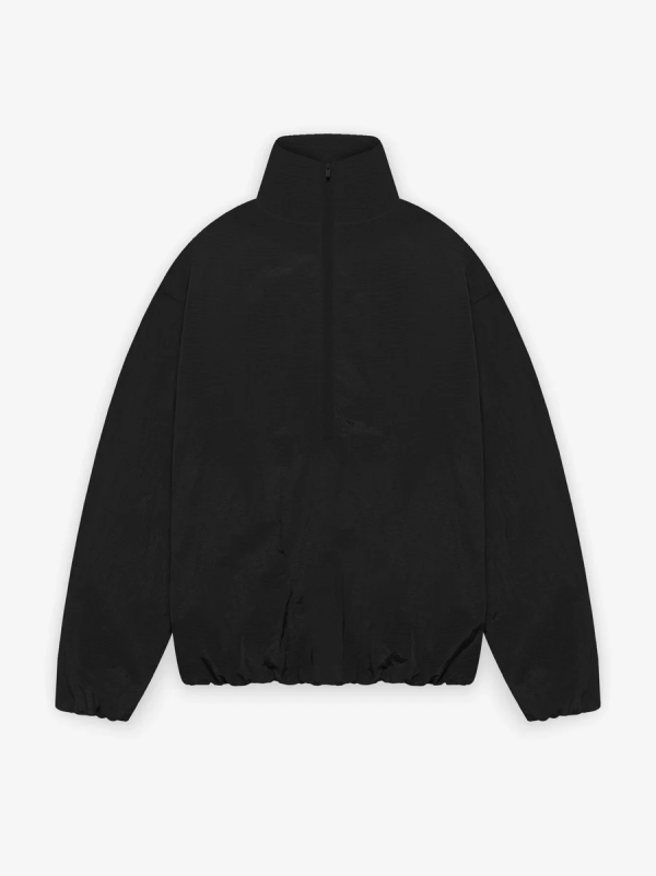 Ripstop Halfzip Pullover [Black]