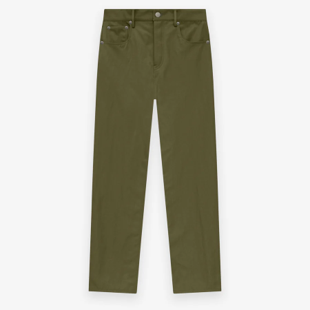Textured Nylon 5-Pocket Pant
