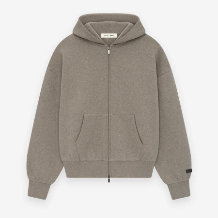 Classic Full Zip-Up Hoodie [Homestead Heather]