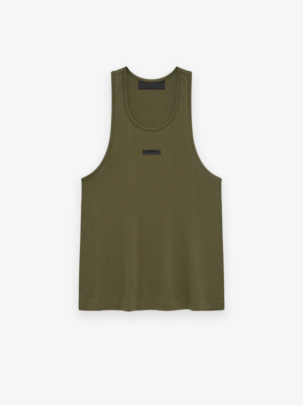 Womens Tri-Blend Tank Top [Olive]
