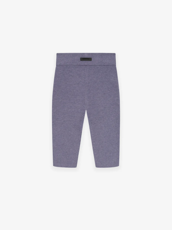 Womens Waffle Biker Shorts [Lavender] - Image 2
