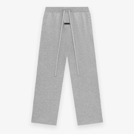 Womens Waffle Relaxed Pant [Heather Gray]