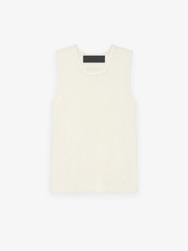 Womens Waffle Tank