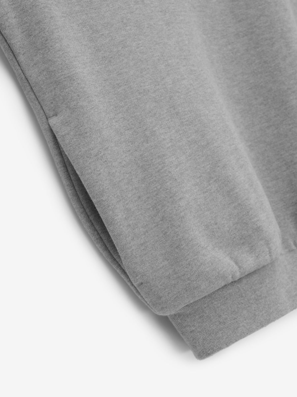 Fleece Crewneck [Dark Heather] - Image 3