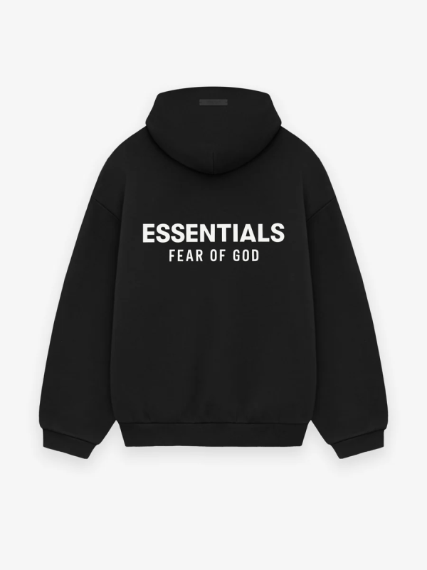 Fleece Hoodie [Black] - Image 2