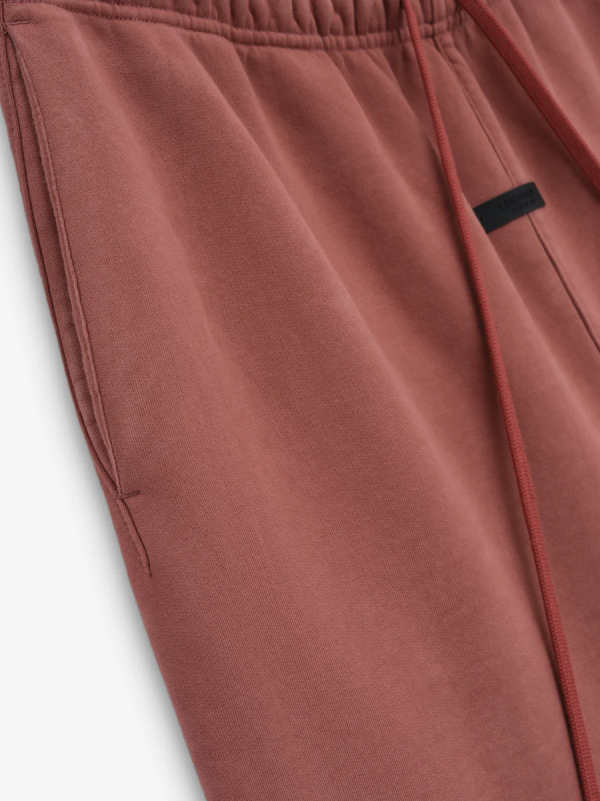 Heavy Fleece Sweatpants [Crimson] - Image 3
