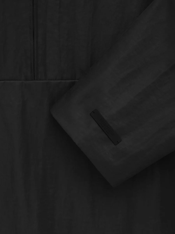 Textured Nylon Halfzip Pullover - Image 3