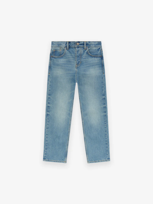 Kid's Denim 5-Pocket Jeans [Vintage Blue]