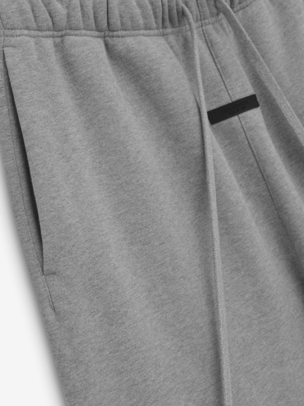 Fleece Essential Sweatpants [Dark Heather] - Image 3