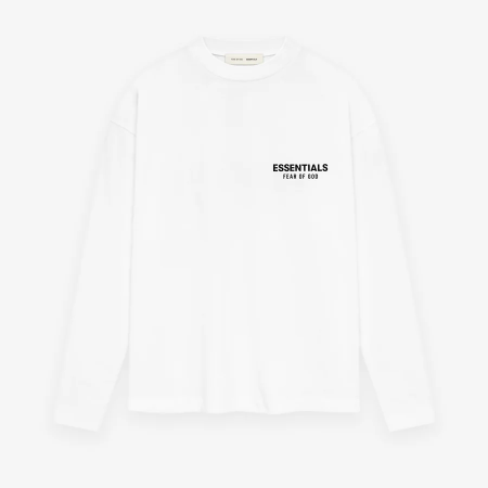 Classic Long Sleeve Tee White
