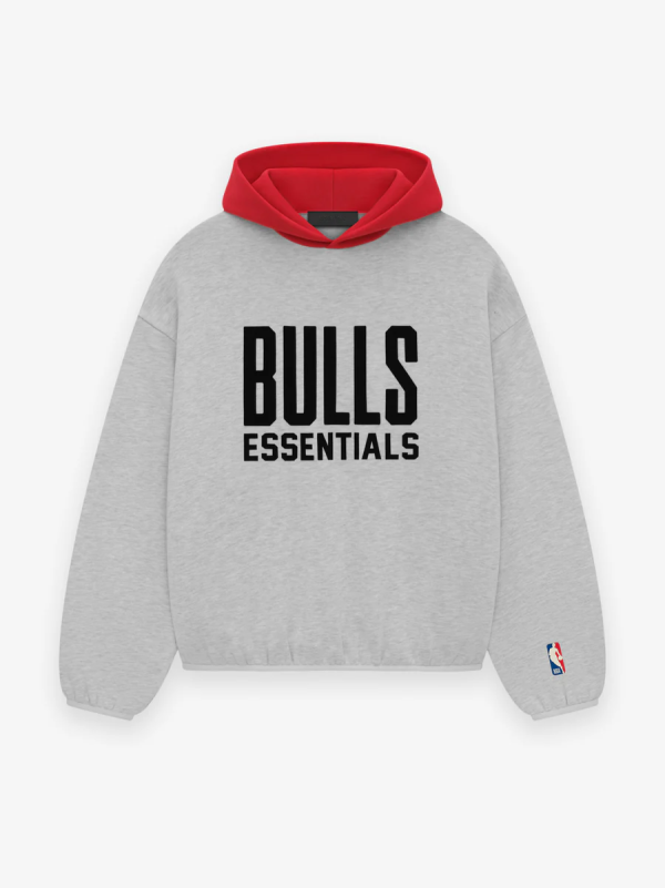 Essentials Bulls Hoodie [Light Heather]