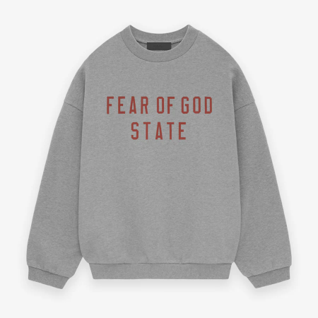 Fleece Crewneck [Dark Heather]